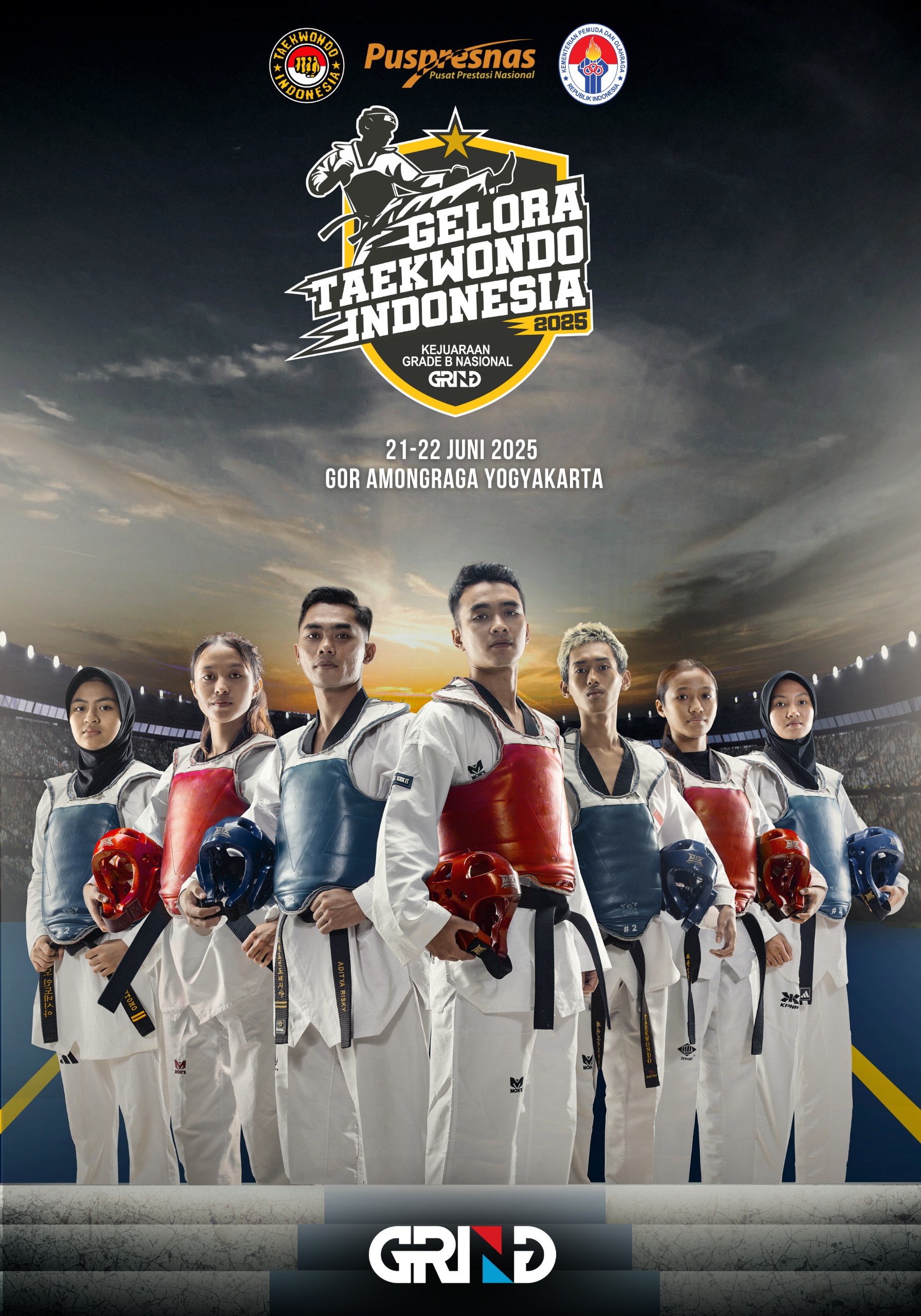 Panggung Juara Taekwondo Indonesia Taekwondo Indonesia Dojang JOKO TINGKIR TKD SALATIGA