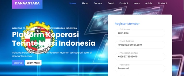 Danaantara Platform Koperasi Terintegrasi Indonesia Taekwondo Indonesia Dojang JOKO TINGKIR TKD SALATIGA
